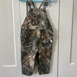 Camouflage Overalls for Toddler. 12 Month Camo Overalls.